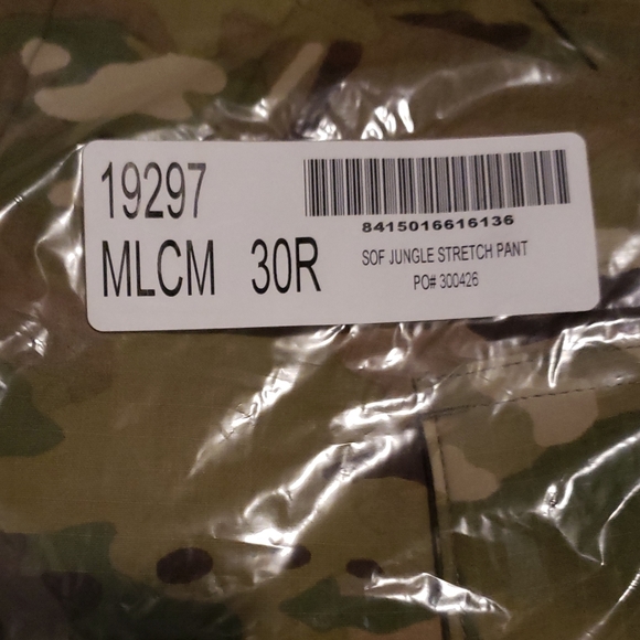 Patagonia SOF Jungle Pants, Stretch-Crotch, MultiCam, 30R. part# 19297-MLCM-30 - Picture 3 of 8